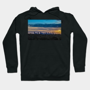 Melbourne Sunset from Yarra Boulevard, Victoria, Australia. Hoodie